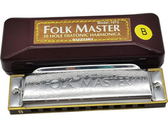 Suzuki 1072-C Folkmaster Diatonic Harmonica - Key of C image 3