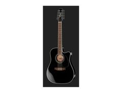 Takamine EF381SC 12-String Dreadnought Cutaway Acoustic-Electric Guitar image 2
