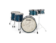 Tama Star Maple 18x14 / 12x8 / 14x14 / 14x5.5" 4pc Shell Pack with Outside Inlay image 2