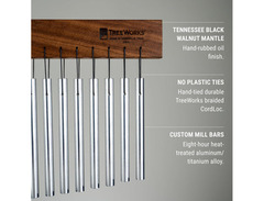 TreeWorks Compact Medium Single Row 23 Bar Classic Chimes image 3