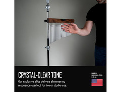 TreeWorks Compact Medium Single Row 23 Bar Classic Chimes image 4
