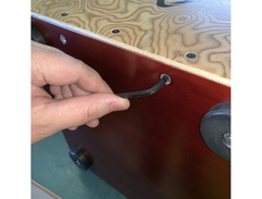 Tycoon TKVX-G Vertex Series Cajon w/ American Ash Body and Front Plate image 4