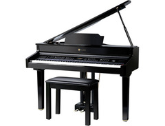 William's Symphony Grand II 88-Key Digital Micro Grand Piano With Bench image 3