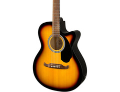2015 Fender FA-135CE Concert Acoustic-Electric image 4