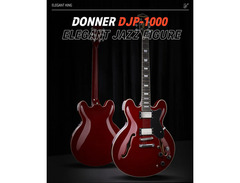 Donner DJP-1000 Electric Jazz Guitar image 4