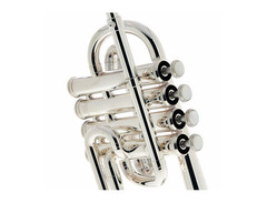 Yamaha YTR-6810S Professional Bb/A Piccolo Trumpet image 4