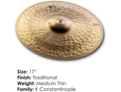 Zildjian 17" K Constantinople Suspended Orchestral Cymbal image 3