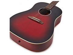 Gibson J-45 Custom Slash Vermillion Burst image 4