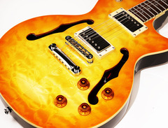 Guitar Fetish XAVIERE PRO550 Semi-Hollow Electric image 2