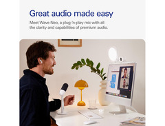 Elgato Wave Neo USB Condenser Microphone image 2