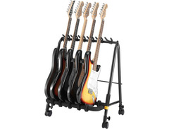 Hercules Stands GS523BPLUS Multi-guitar Display Rack with Casters image 3