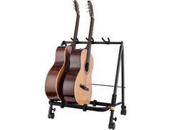 Hercules Stands GS523BPLUS Multi-guitar Display Rack with Casters image 4