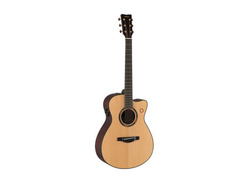 Yamaha TAS3-C TransAcoustic Concert Size Guitar image 2
