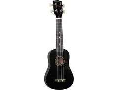 Diamond Head DU-10 Soprano Ukulele Black Black Fingerboard image 3