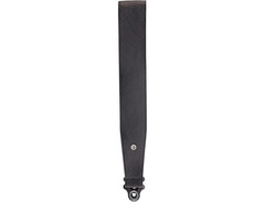 D'Addario Comfort Leather Auto Lock Guitar Strap Black 3 in. image 2