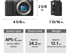 Sony Alpha ZV-E10 Mirrorless Digital Camera - Body Only image 2