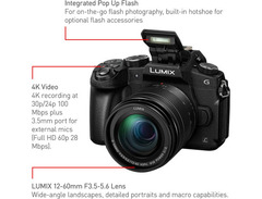 Panasonic Lumix G85 Mirrorless Camera with 12-60mm f/3.5-5.6 Lens image 3
