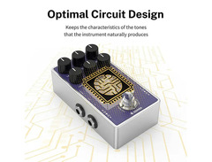 Donner White Tape Stereo Delay Pedal image 2
