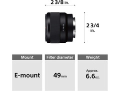 Sony SEL50F18F FE 50mm F1.8 Full-frame Standard Prime Lens image 4