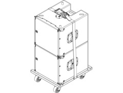JBL SRX915S VT Vertical Transport Cart image 2
