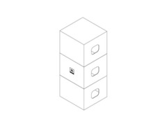 JBL P3505 Cover for SRX918S Vertical Transport Cart image 2
