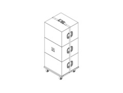 JBL P3505 Cover for SRX918S Vertical Transport Cart image 4