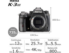 Pentax K-3 Mark III DSLR Camera image 3