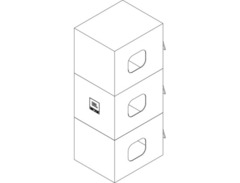 JBL P3502 Cover for SRX915S Vertical Transport Cart image 2