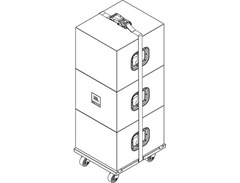 JBL P3502 Cover for SRX915S Vertical Transport Cart image 4