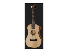 Journey Instruments PJ410N Puddle Jumper Solid Sitka/African Mahogany Acoustic Guitar image 2