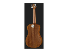 Journey Instruments PJ410N Puddle Jumper Solid Sitka/African Mahogany Acoustic Guitar image 3