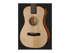 Journey Instruments PJ410N Puddle Jumper Solid Sitka/African Mahogany Acoustic Guitar image 4