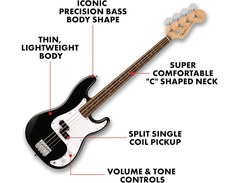 Squier Debut Precision Bass image 3