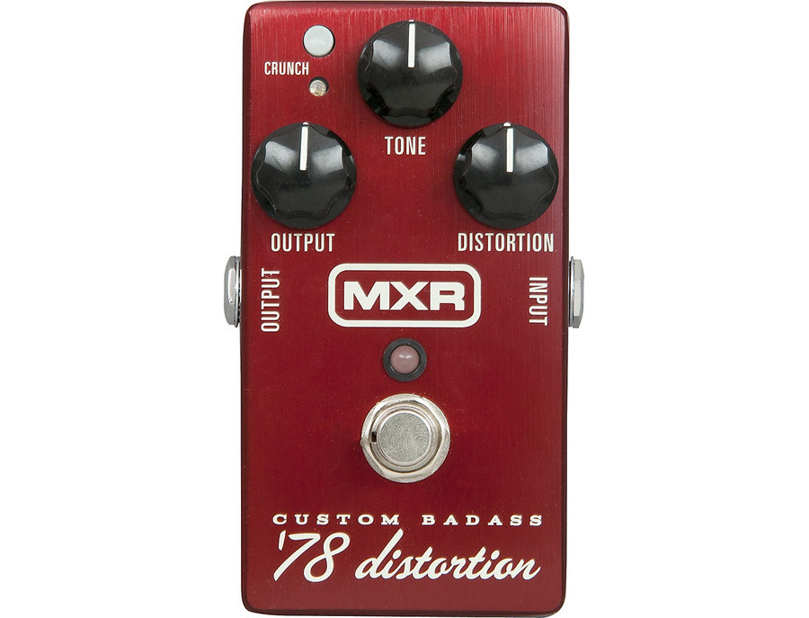 ギター MXR Custom Badass Distortion 78 M78 MXR® CUSTOM BADASS™ '78 DISTORTION - Dunlop