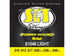 S.I.T. S1046 Light Power Wound Nickel Strings (10-46) image 3