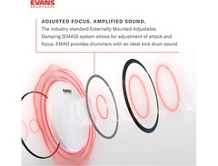 Evans EMAD Heavyweight Kick Drum Head image 4