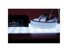 American Audio HP550 Professional Studio Headphones Snow image 3