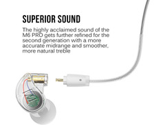 MEEAudio M6 PRO (2nd Generation) In-Ear Monitors with Detachable Cables image 3