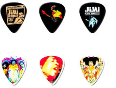Dunlop Jimi Hendrix Pick Tin Axis Bold As Love image 3