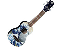 Luna Guitars Great Wave Soprano Ukulele image 2
