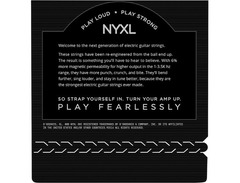 D'Addario NYXL Nickel Wound Electric Guitar Strings, Heavy, 12-54 image 3