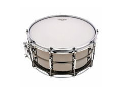 Ludwig Hammered Black Beauty Snare Drum - 6.5" x 14" image 4
