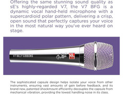 sE Electronics V7 BFG Billy Gibbons Signature Edition image 3