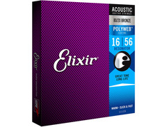 Elixir 11125 80/20 Bronze Polyweb Resonator 16-56 image 2