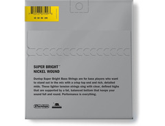 Dunlop Super Bright Bass Strings Light 100-40 Nickel image 2