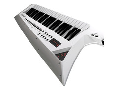 Roland AX-Edge Keytar (White/Silver) image 3