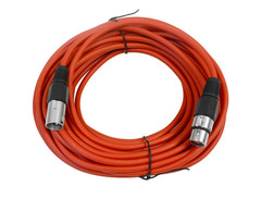 Seismic Audio (6 Pack) Red 50' XLR Microphone Cables image 2