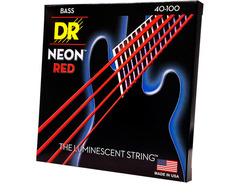 DR Strings NYB-40 Hi-Def NEON Yellow Coated Light 4-String Bass Strings image 3