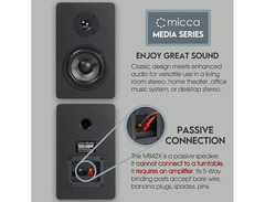 Micca MB42X Bookshelf Speakers image 2