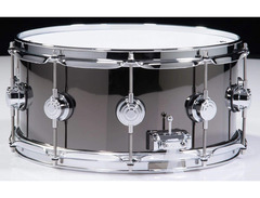 DW Black Nickel Over Brass Snare Drum 14''x6.5'' image 2